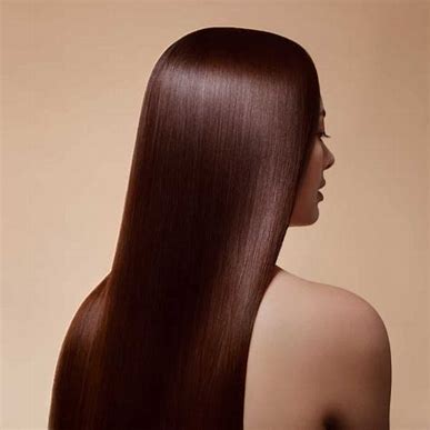 Keratin Shampoo results. Beautiful straight hair from using salon essentials keratin products